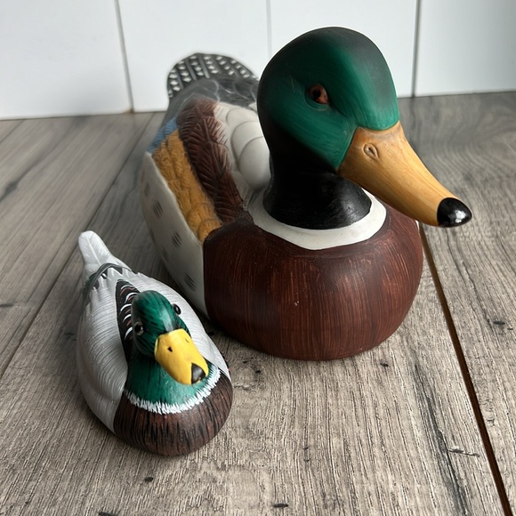 Mallard Ducks Porcelain Decor - Picture 4 of 8